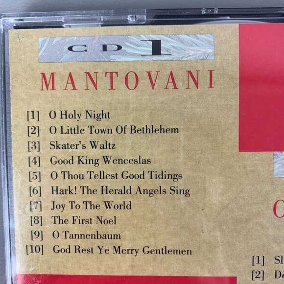 Mantovani Orchestra Christmas Album CD Set 2 Discs Classic Holiday Songs - Picture 4 of 7